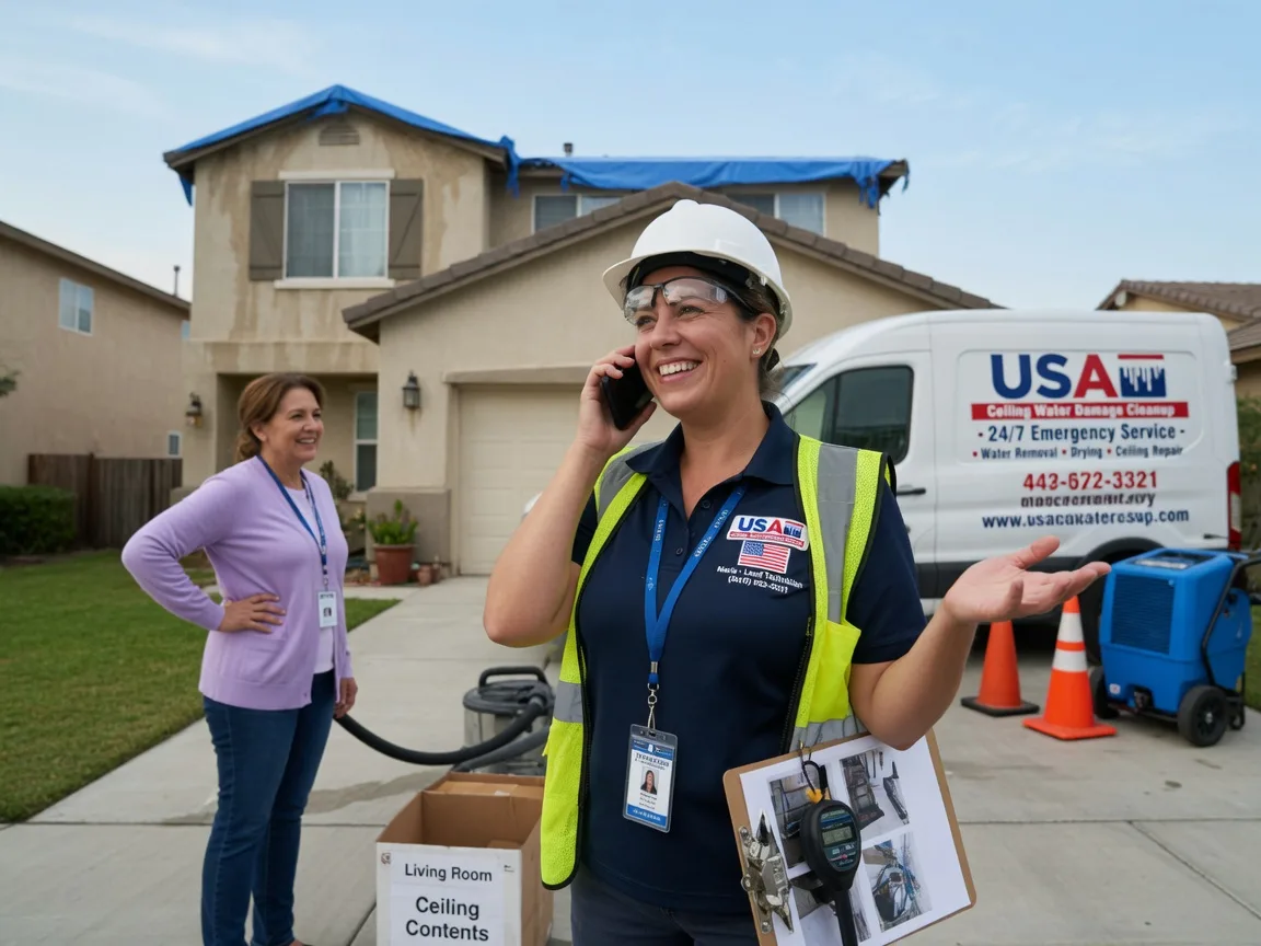 Ceiling Water Damage Restoration Whitesboro, OK FAQs