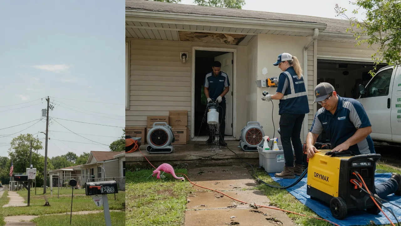 Storm Damage Water Removal in Whitesboro, OK near me